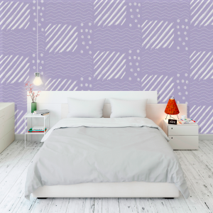 Lilac Asymmetric Texture...