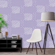 Lilac Asymmetric Texture Wallpaper