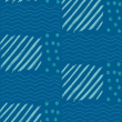 Wallpaper Asymmetric Indigo Blue Texture
