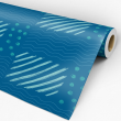 Wallpaper Asymmetric Indigo Blue Texture