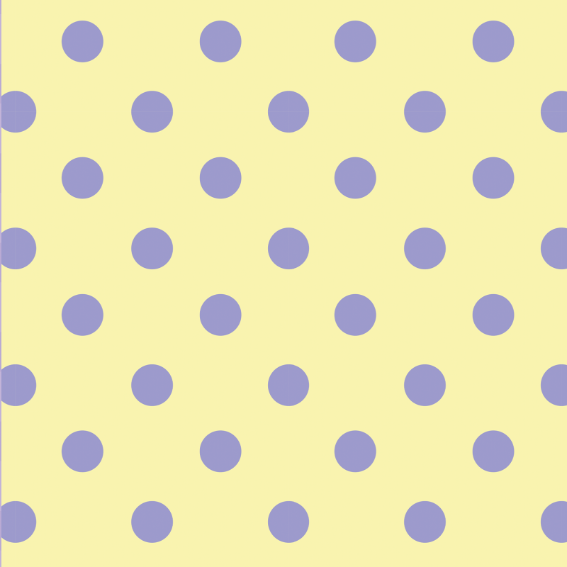 Children's Wallpaper Purple and Yellow Dots