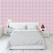 Pink Pastel Chessboard Wallpaper