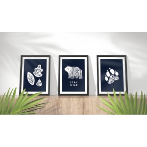 Feuille décorative "site...