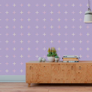 Geometric Cross Pastel...