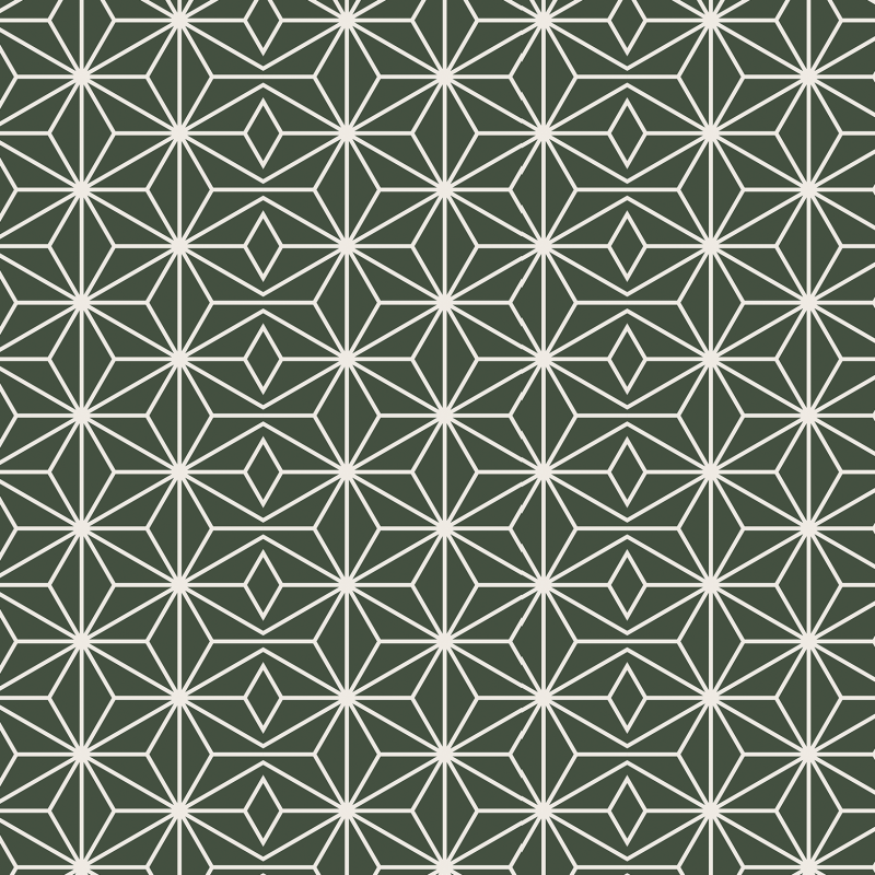 Grüne Geometrische Tapete