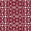 Rote geometrische Tapete