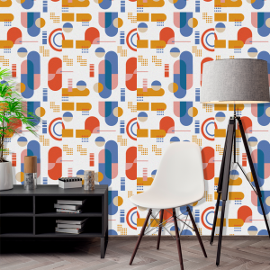 Papel Pintado Geométrico...