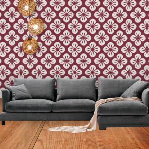 Papier Peint Floral...