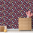 Children's Wallpaper Colorful Hearts