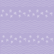 Youthful Wallpaper Pastel Lilac Stars