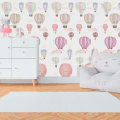 Children's Watercolor Balloons Wallpaper
