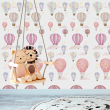 Children's Watercolor Balloons Wallpaper