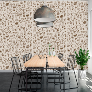 Papel Pintado Cafetería