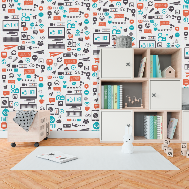 Papier peint jeune réseau