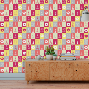 Papier peint juvénile parisien