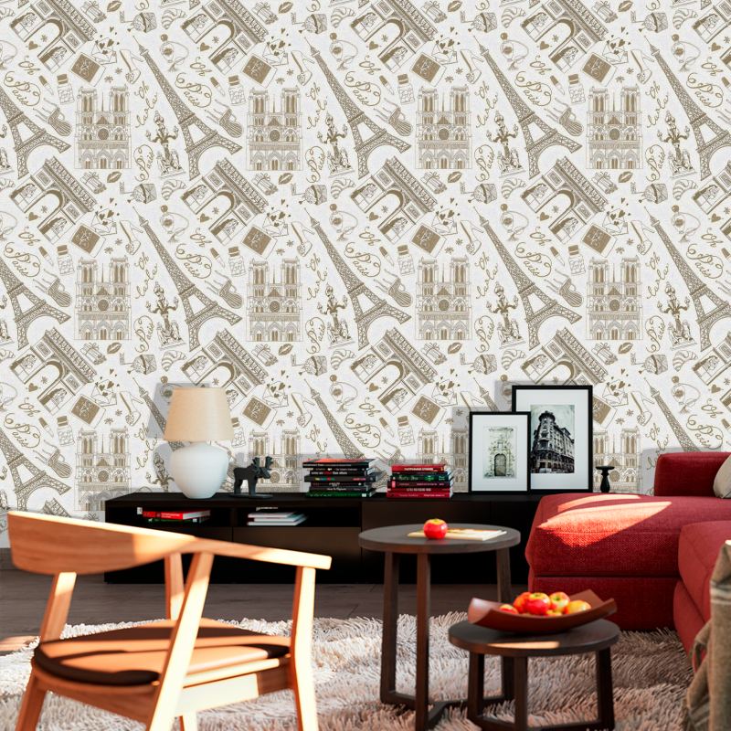 Jugendliche Pariser Tapete