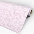 Papier peint animal papillon rose