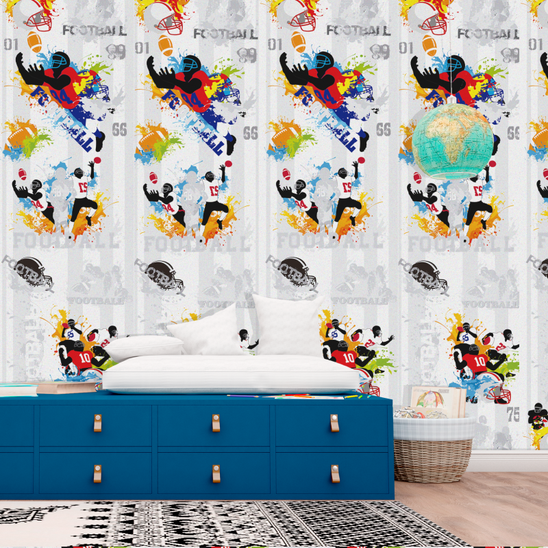 "Carta da parati calcistica giovanile