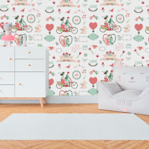 Papel pintado Infantil...