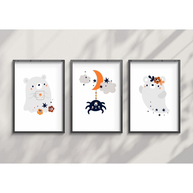 Stickers décoratifs Halloween de tendresse