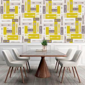 Wallpaper Dining Room...