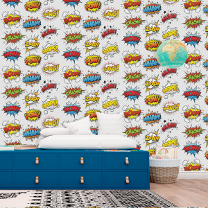 Jugendliche Comics Tapete