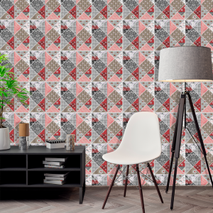 Floral Tile Wallpaper