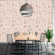Pink Café Wallpaper
