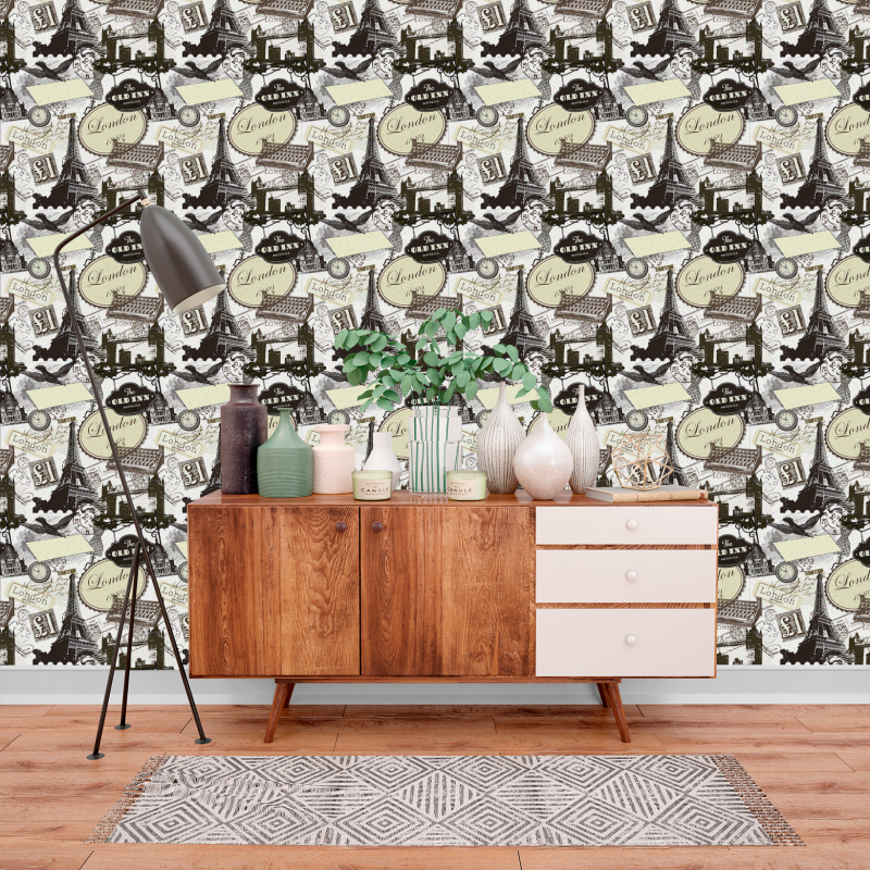 Carta da parati Giovanile Parigi