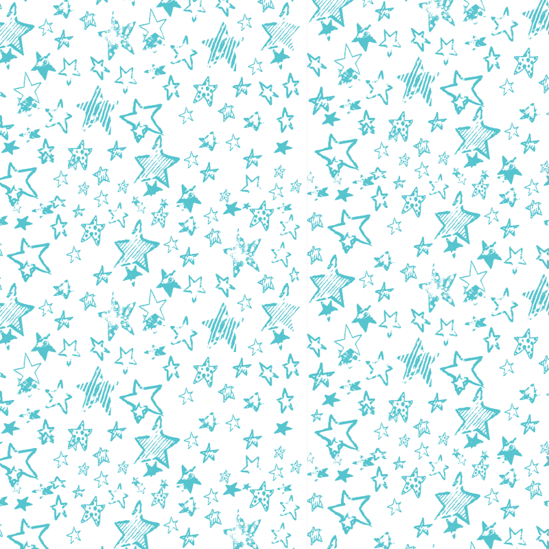 Youthful Wallpaper Blue Stars