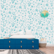 Papier peint jeunesse étoiles bleues
