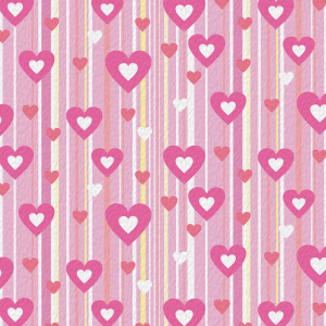 Youthful Pink Heart Wallpaper
