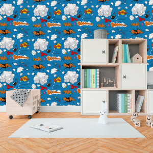 Papel Pintado Juvenil Comics