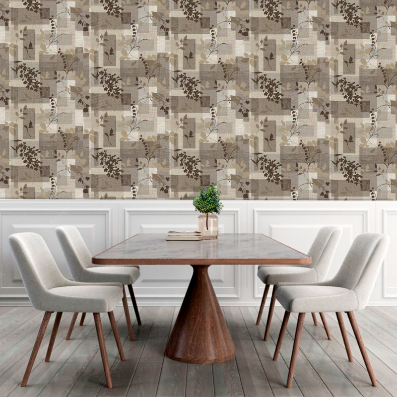 Papel Pintado Florar Cafe