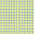 Papier peint géométrique avec des carrés verts sur fond jaune