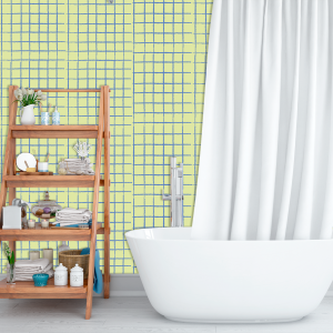 Geometric Wallpaper with...