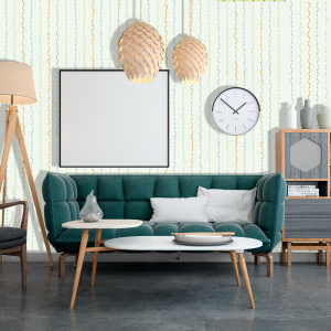 Geometric Wallpaper with...