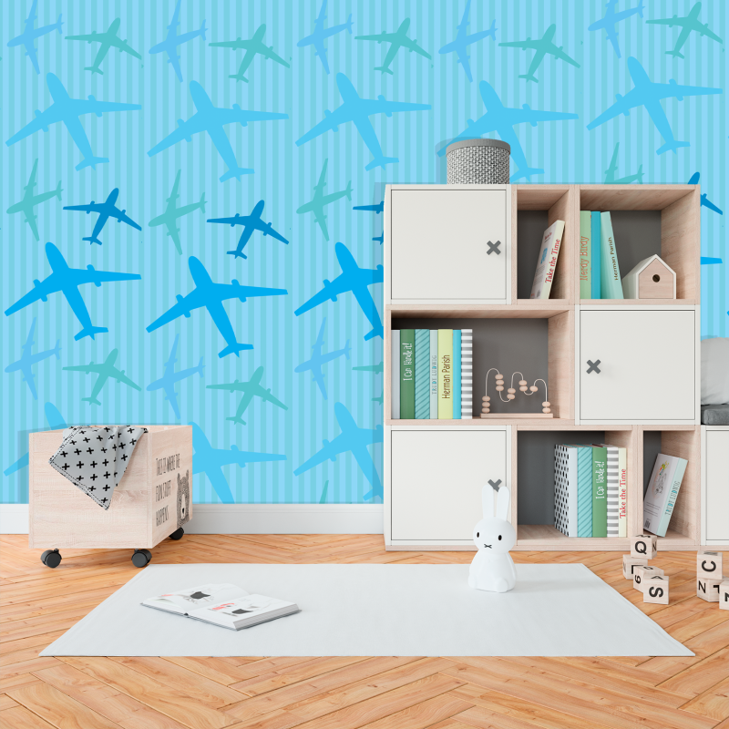 Papier Peint Jeune Avions