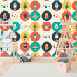 Children's Robot Wallpaper