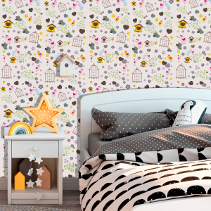 Papel Pintado Infantil amor