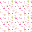 Youthful wallpaper, pink ballerina.