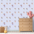 Children's Wallpaper Owls Three Colors