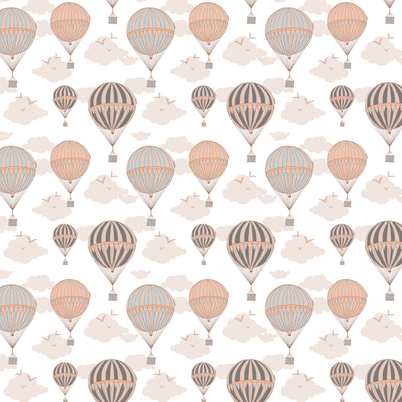 Kinder Tapete - Luftballons