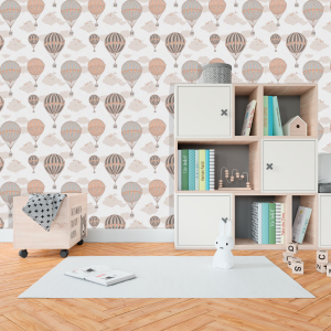 Papel Pintado Infantil Globos