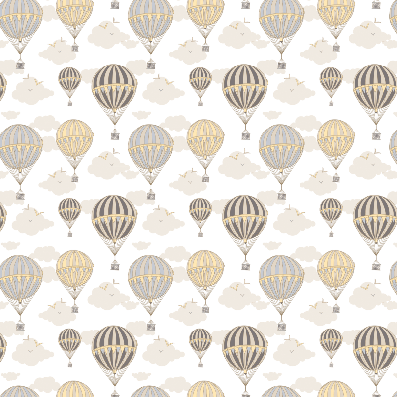 Kinder Tapete - Luftballons