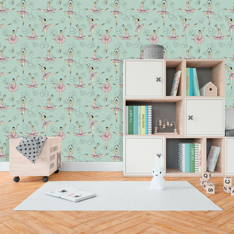 Papel Pintado juvenil danza