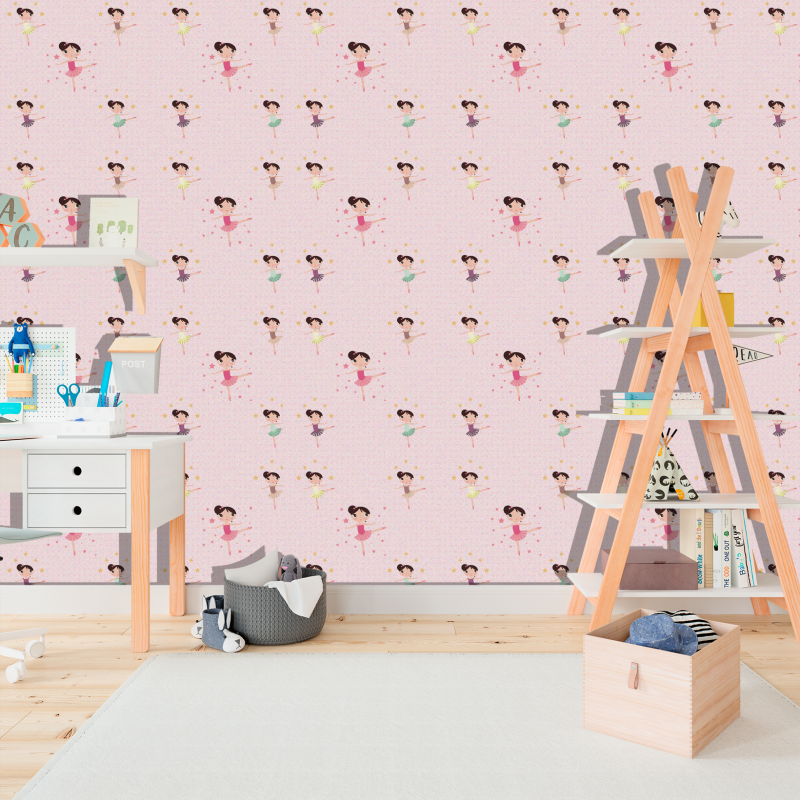 Youthful wallpaper dance ballet