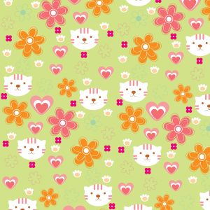 Children's Cat Wallpaper