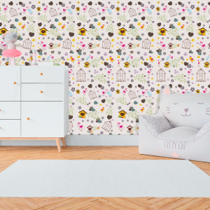 Children's Wallpaper Birds