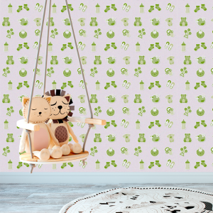 Kinderzimmer-Tapete in...